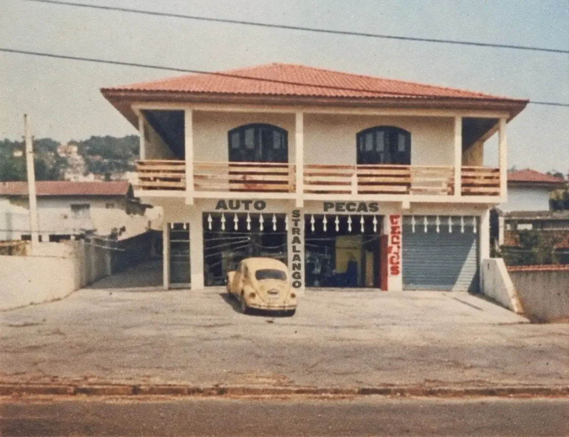 Primeira sede da Stralango Auto Peças
